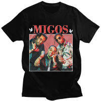 Funny Rap Band Migos Graphic Print Tshirt 100 Cotton T Shirts Punk Hipsters T Shirt Gildan Spot 100% Cotton