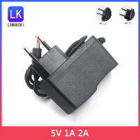 5V 2A แหล่งจ่ายไฟอะแดปเตอร์ชาร์จไฟ5V โวลต์1A 2A สำหรับนาฬิกาปลุกอิเล็กทรอนิกส์ EU US 5.5*2.1มม. 4.0*1.7มม. MICRO TYPE C