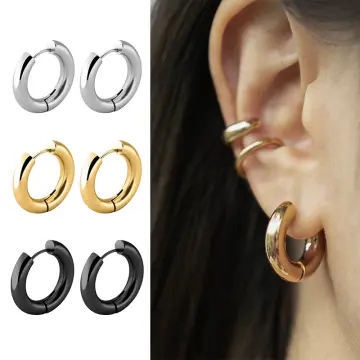 Cheap Clip Earrings Men Ear Clips Ear Buckle Personality