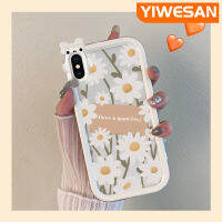 เคส Dienya สำหรับ iPhone X Xs Xr Xs Max เคสภาพสีน้ำมันที่สวยงามลายดอกไม้ป้องกันเลนส์หลายสีกันกระแทกเคสมือถือสาวน่ารักทนต่อการตกหล่นและรอยขีดข่วน