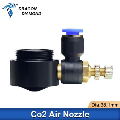 Co2 Air Nozzle Dia.20 FL38.1mm Laser Lens Fitting For Laser Head Co2 Short Nozzle For Laser Cutting Machine