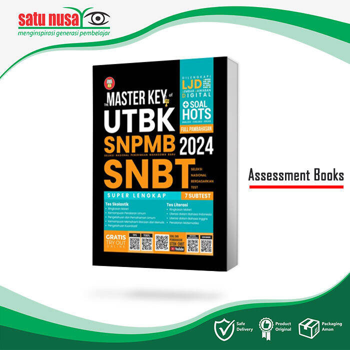 Buku The Master Key Of UTBK SNPMB SNBT 2024 | Lazada Indonesia