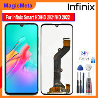 MagicMeta จอ LCD แบบดั้งเดิมสำหรับ Infinix Smart HD/Smart HD 2021 X612B X612หน้าจอดิจิตอลสัมผัสหน้าจอ LCD แทนการประกอบสำหรับจอแสดงผล Infinix Smart HD 2021