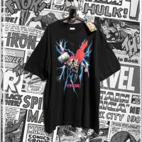 เสื้อยืด เสื้อ Marvel เสื้อลายเทพเจ้าสายฟ้า เสื้อลาย Thor เสื้อคอกลม พร้อมส่ง