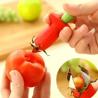 Kitchen Ware Tomato Stalks Fruit Strawberry Knife Stem Leaves Remover Fruit Slicer Strawberry Huller Fruit Corer Kitchen Tool U3 Graters  Peelers Slic