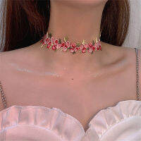 Spring And Summer Women Embroidery Romantic Design Fashion New Choker Necklace Lace Jewelry