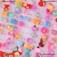 10Pcs Lovely Mixed Lots Cute Cartoon ChildrenKids Resin Rings Jewelry Gift