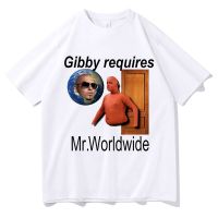 Gibby Requires Mrworldwide Print Tshirt Funny Mens Tshirt Hop T Shirt Male Gildan