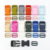 10Sets 15/20/25mm Colored Plastic Webbing Adjust Buckle Tri-Glide Slide Release Clasp Backpack Belt Pet Collar Hook DIY Material Bag Accessories