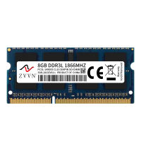 ZVVN 8GB DDR3L 1866MHz 2RX8 PC3-14900S 3S8L18C10ZV01-L Low Voltage SODIMM RAM Laptop Memory Blue