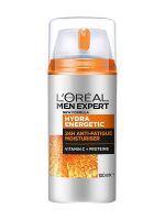 KK❄️ German LOREAL mens energy anti-wrinkle wake-up cream water lock age Guarana vitamin C moisturizing 50ml