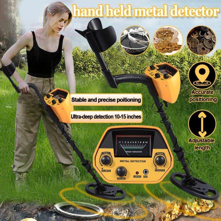 Metal Detector Handheld Portable Outdoor Treasure Hunt Metal Detector