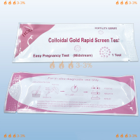 ???3-3% 5pcs Early pregnancy Test Strips แท่งปัสสาวะผู้หญิง HCG ชุดทดสอบปากกา