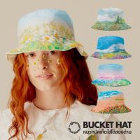 Bucket hat หมวกบัคเก็ต ใส่ได้สองด้าน มีหลายลายให้เลือก givememuseums ดอกไม้ ธรรมชาติ