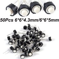 50pcs/lot ALPS Tact Switch 6*6*4.3mm/6*6*5mm Touch Switch 6*6*4.3/6*6*5 DIP Tactile Push Button Micro Switch