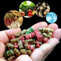 50/100 PCS Granular Bait Pellets Hook Up Grass Carp Fishing Trout Cream Smell Soft Hollow Formula Insect Particle Pesca Lure Set