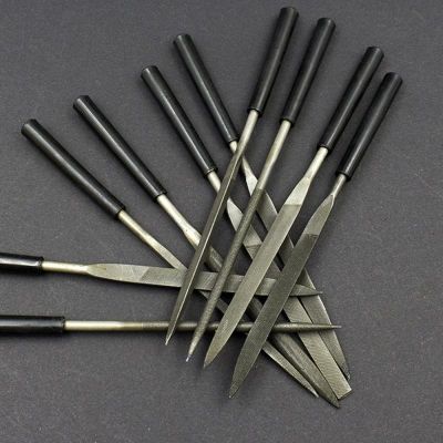 10pcs Needle Files Set Wood Carving Tool Metal Polishing Instruments For Metal Glass Stone Jewelry Steel Manual File