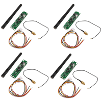 4X DMX512 2.4G LED Wireless Light Module PCB Transmitter Receiver with Controller Antenna