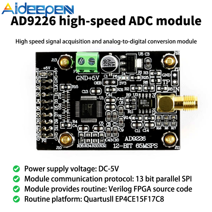Aideepen Analog Digital Converter Module ADC Analog to Digital Signal