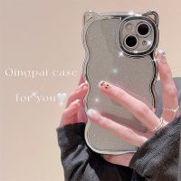 【COD】ส่งจากไทหูแมว ส่องแสง สาว แฟชั่น Fashion แมวน่ารัก เคสไอโฟน 14 plus 13 pro max 11 เคส for 11 12 pro max case