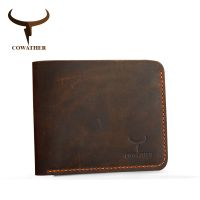 【CC】 horse leather men wallets genuine for cowboy top thin to put free shipping