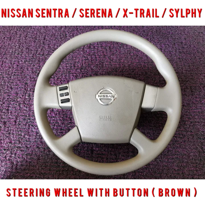 Nissan Steering Wheel With Button For XTrail NT30 Sentra N16 Serena