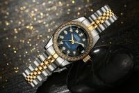 28MM SANGDO Blue dial Automatic Self-Wind movement High quality Luxury Womens watches Mechanical watches 022S