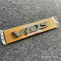 แท้ศูนย์ ?% โลโก้ VIOS 2013-2022 ขนาด 14.5x2.5cm (AYO-75442-0D190)