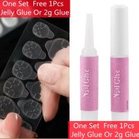 With Glue 24 Pcs Daisy Fake Nails Press On Nails Nail Patch Removable Nail Patch Waterproof