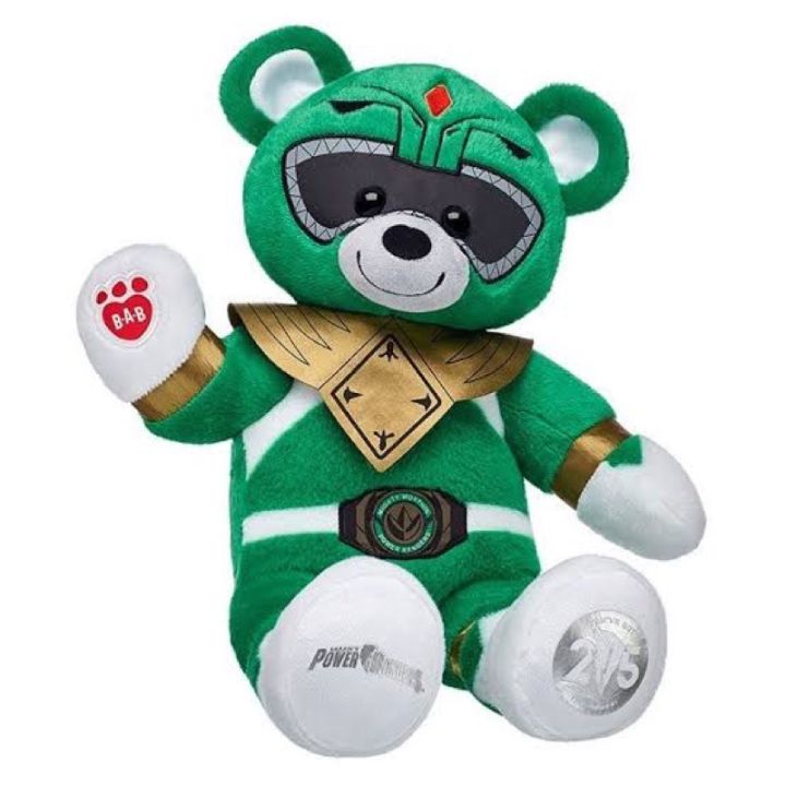 หายาก-ตุ๊กตาหมีบิ้วอะแบร์-power-ranger-ขบวนการเรนเจอร์-build-a-bear-workshop-สินค้ามือสองสภาพดี