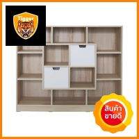 ชั้นวางของโล่ง KONCEPT LIFETITUDE สีลินเบิร์กโอ๊คSHELVING UNIT KONCEPT LIFETITUDE LINDBERG OAK **โปรโมชั่นสุดคุ้ม โค้งสุดท้าย**