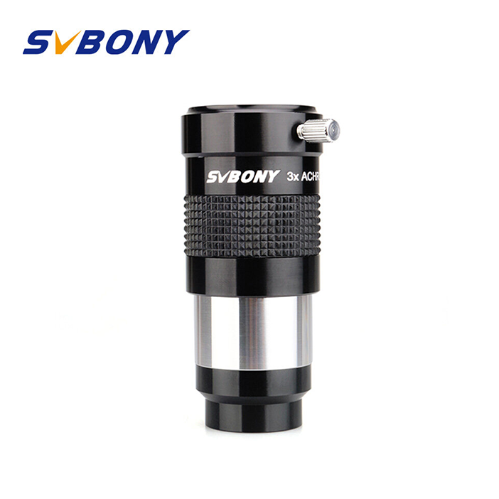SVBONY SV136 Astronomical Barlow lens 1.25 inches 3x Full Universal