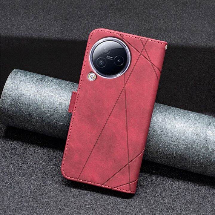 เคสโทรศัพท์หนังสุดหรูบนสำหรับ-xiaomi-civi-3-2-redmi-12-12c-mi-13-ultra-12-lite-12t-pro-5g-เคสกระเป๋าแบบพับได้แม่เหล็ก