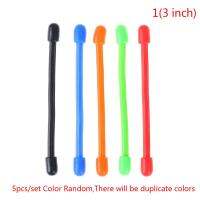 YOUCUN 5Pcs 3612 "Reusable ยางเมจิกเชือกผูกแบบบิดที่ผูกสายเคเบิล Organizer
