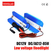 โคมไฟกลางแจ้งสปอตไลท์แบบคลิป50W สำหรับไฟตลาดกลางคืนมี DC12-85V โคมไฟฟลัดไลท์ Led กลางแจ้งแรงดันต่ำ DC12V