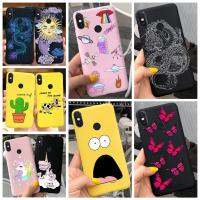 For Xiaomi Redmi Note 5 Case Note5 Pro Yellow Cactus Cow Cute Unicorn Painting Bumper Shell Capa On Xiomi Redmi Note5 Soft Coque