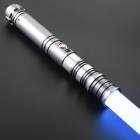 DamienSaber Sensitive Smooth Swing Lightsaber Heavy Dueling Light Saber Metal Hilt Infinite เปลี่ยนสีได้34แบบอักษรเสียง