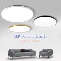 ZZOOI Ultra-thin 0.78Inch LED Ceiling Lights 36W 18W Moisture-proof Round Lamps Ceiling Chandelier For Home Bedroom Kitchen Lighting