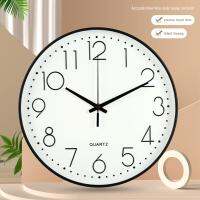 ZZOOI 8 Inch Nordic Wall Clock Dinning Restaurant Cafe Decorative Wall Clock Clear Face Silent Non-Ticking Living Room Decoration