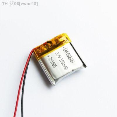 2/5/10pcs 3.7V 180mah 602020 Lithium Polymer Ion Battery 2.0mm JST Connector Fits For MP3 GPS [ Hot sell ] vwne19