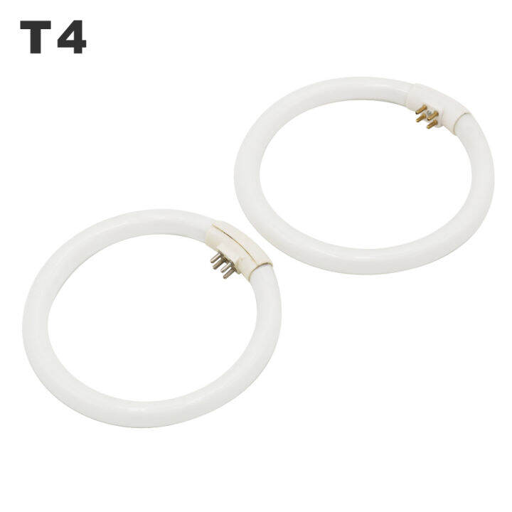 T4 Annular Tubes Fluorescent 10W 12W Triphosphor Light AC 220V