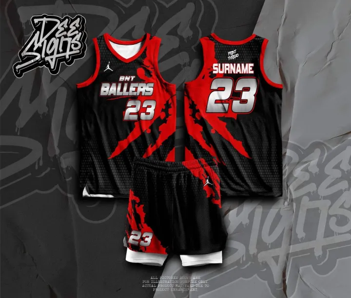 BALLERS 08 FREE CUSTOMIZE OF NAME AND NUMBER ONLY full sublimation high ...