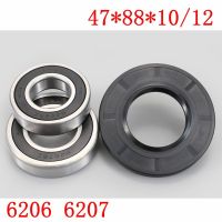 Hot Selling For Midea Little Swan Drum Washing Machine Water Seal（47*88*10/12）+Bearings 2 Pcs（6206 6207）Oil Seal Sealing Ring Parts