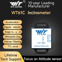 WitMotion WT61C AHRS Inclinometer Accelerometer + ไจโรสโคป + มุม (ความแม่นยําสูง 3 แกน XYZ เอาต์พุต 100HZ) ให้แอพ PC / Android