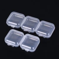 【cw】 5/10PCS Plastic Small Boxes Jewelry Ear Plugs Storage 【hot】