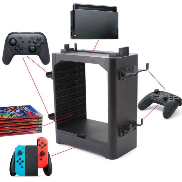 storage-bracket-holder-tower-carrying-stand-display-shelf-game-accessories-for-nintend-switch-ns-joystick-disc-card-console