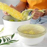 【hot】 Disposable Bowl Cover Plastic  Food Fruit Stretch Leftovers Protection Flim Dustproof Bowls Cups Caps