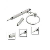 3 in 1 Multifunctional Mini Precision Repair Screwdriver Portable Optical/Eyeglasses/Sunglasses/Jewelry/Watches With Key Chain