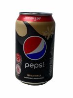 Pepsi Vanila,เป๊ปซี่ รส วานิลา รุ่นกระป๋อง 325ml สินค้านำเข้าจากมาเลเซีย 1กระป๋อง/บรรจุปริมาณ 325ml ราคาพิเศษ สินค้าพร้อมส่ง