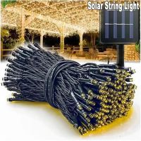 Solar String Light Fairy Garden Waterproof Outdoor Lamp 6V Garland For Christmas Xmas Holiday Party Home Decoration